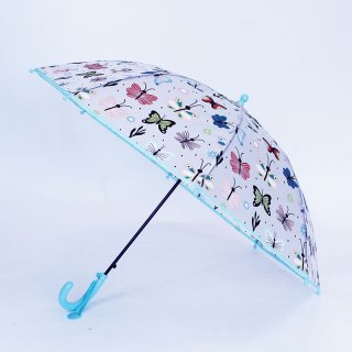 U103- GIRLS BUTTERFLY PRINT UMBRELLA