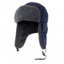 A1956- MENS TRAPPER HAT WITH BARBER FLEECE