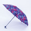 U102- LADIES WINDPROOF TELESCOPIC FLOWER PRINT UMBRELLA