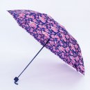 U102- LADIES WINDPROOF TELESCOPIC FLOWER PRINT UMBRELLA