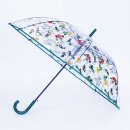 U95- LADIES FLOWER PRINT UMBRELLA