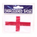 PAT1 - SALE - ST GEORGE 5cm x 8cm EMB BADGE