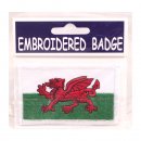 PAT3 - WALES 5cm x 8cm EMB BADGE